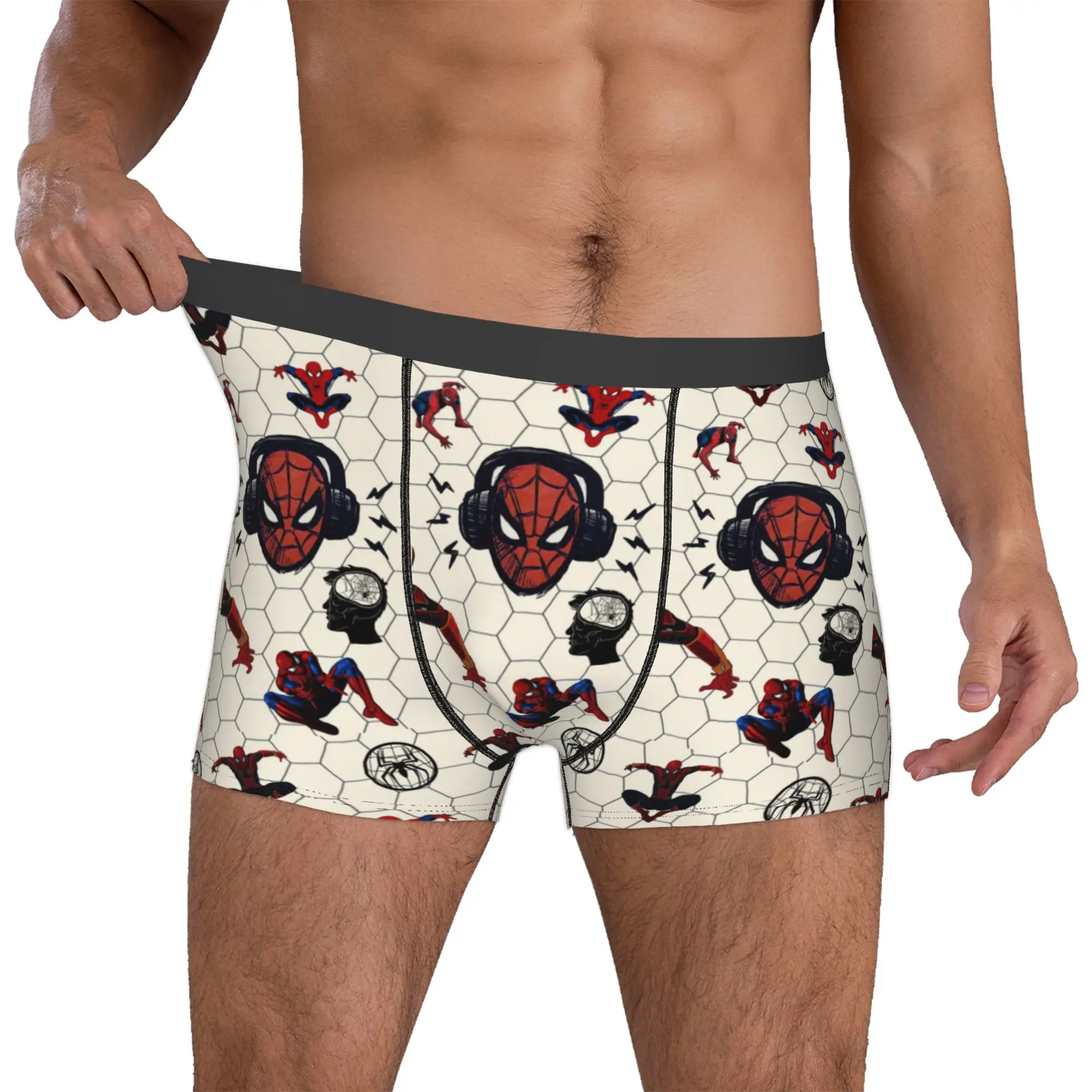 Custom Male Novelty S-Spider Man Underwear Boxer Briefs Soft Shorts Panties Underpants
Custom Male Novelty S-Spider Man Underwear Boxer Briefs Soft Shorts Panties Underpants