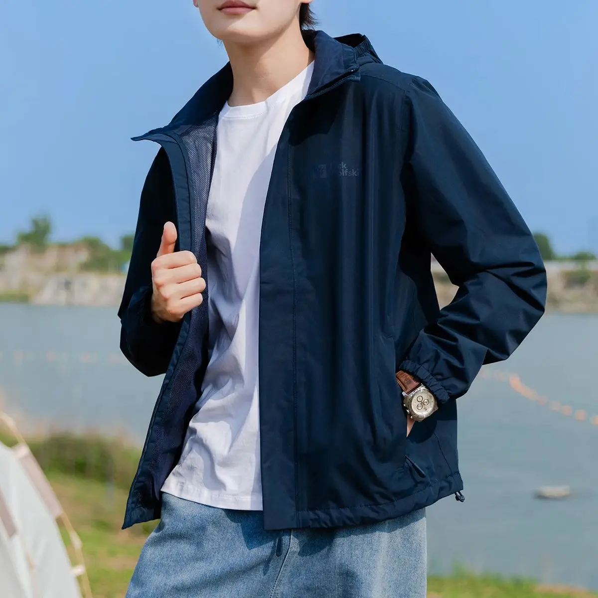 Jack Wolfskin Men's Jacket Outdoor Warm Coat Royal Blue Fashion Jacket Windproof Outerwear 5020894-1010
Jack Wolfskin Men's Jacket Outdoor Warm Coat Royal Blue Fashion Jacket Windproof Outerwear 5020894-1010