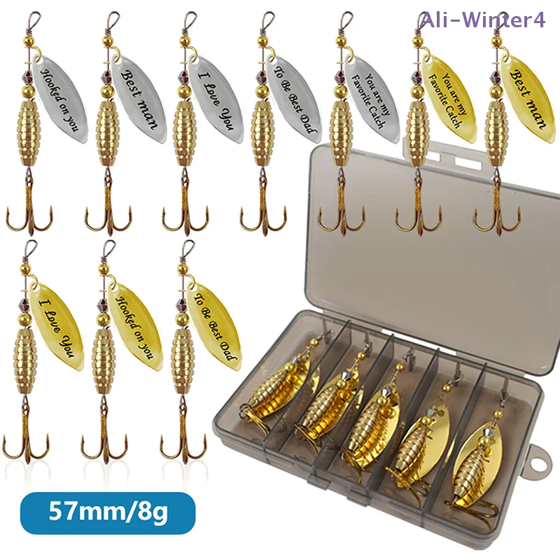 【Winter4】5/10Pcs Spinner Lure Sequins With Treble Hook Metal Spoon Lure Hard Fishing Lure With Fishing Tackle Box
【Winter4】5/10Pcs Spinner Lure Sequins With Treble Hook Metal Spoon Lure Hard Fishing Lure With Fishing Tackle Box