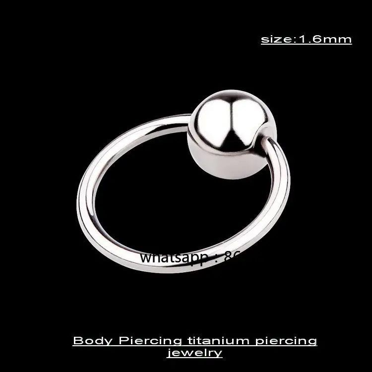 G23 Pure Titanium 1.6 Vaginal Ring Puncture Jewelry F136 Piercing Male Sexy Female Nipple Ring Umbilical Ring
G23 Pure Titanium 1.6 Vaginal Ring Puncture Jewelry F136 Piercing Male Sexy Female Nipple Ring Umbilical Ring