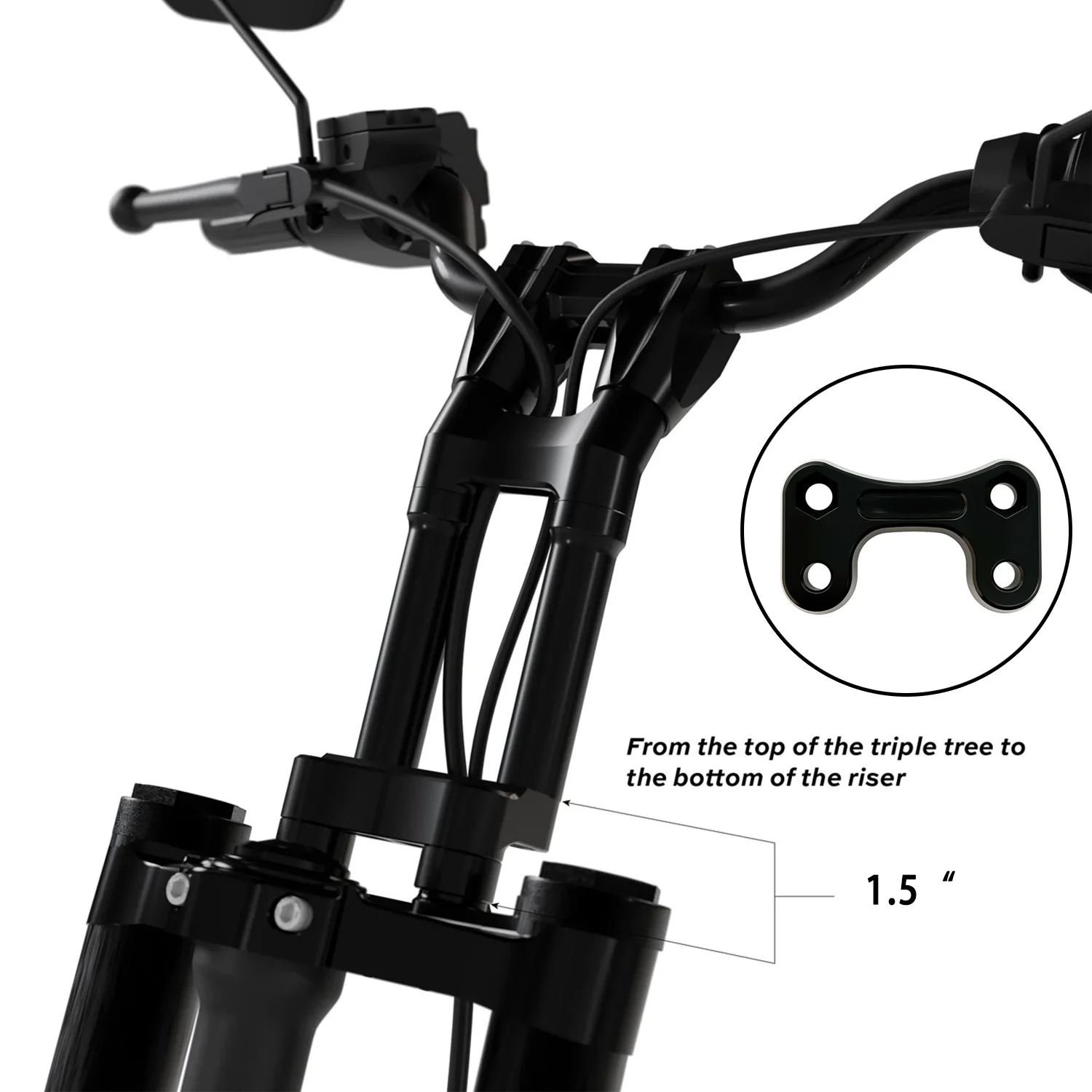 1.5 inch 2 inch Handlebar Pull Back Bracket for Harley Touring Road Glide Road King 2000-later Motorcycle Accessories
1.5 inch 2 inch Handlebar Pull Back Bracket for Harley Touring Road Glide Road King 2000-later Motorcycle Accessories