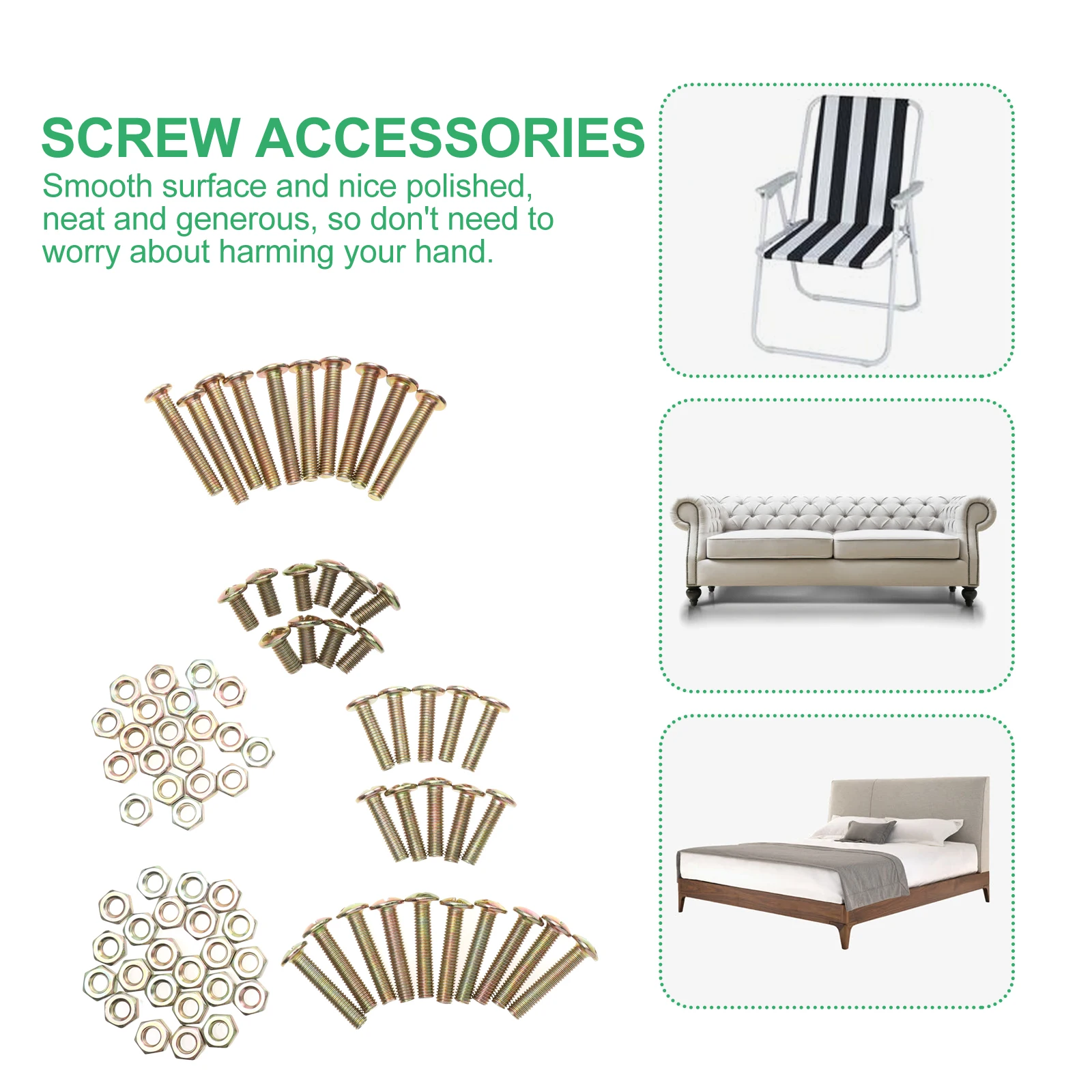 Colored Screw Metal Flat Head Fixing Furniture Legs Installation Sofa Flat Head Screw Iron Hardware Accessories
Colored Screw Metal Flat Head Fixing Furniture Legs Installation Sofa Flat Head Screw Iron Hardware Accessories