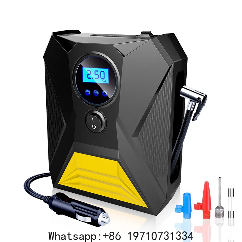 LEIBOO Corded Portable Car Air Pump 12V 150PSI Electric Tire Inflator Pump Motorcycle Bike Ball LED Light Car Air Compressor
LEIBOO Corded Portable Car Air Pump 12V 150PSI Electric Tire Inflator Pump Motorcycle Bike Ball LED Light Car Air Compressor