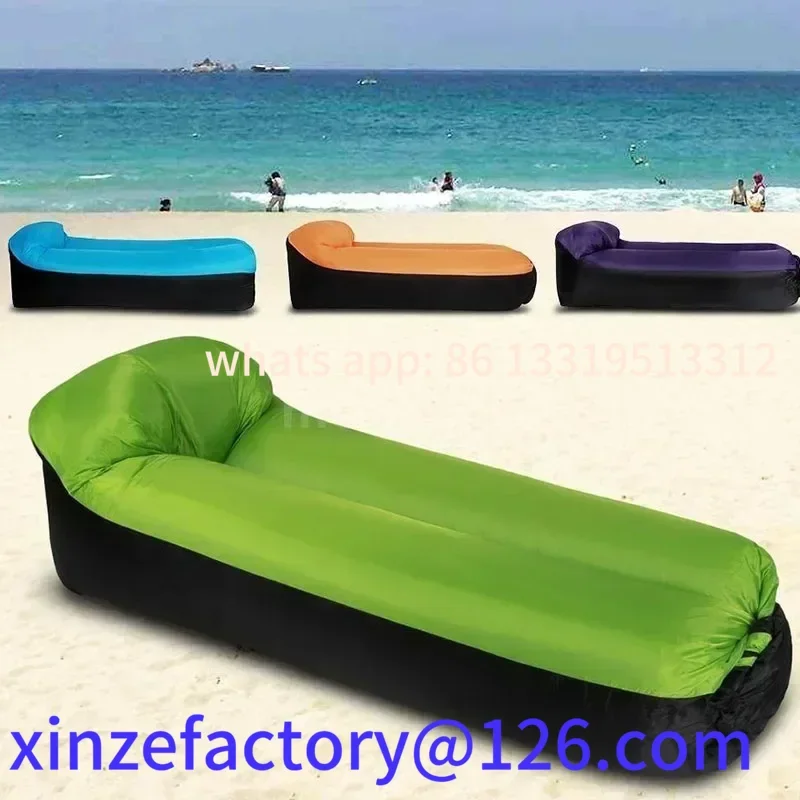 Customizable Outdoor Beach Lazy Inflatable Sofa Portable Folding Air Sofa Garden Sleeping Bag Bed Oxford Cloth Camping Furniture
Customizable Outdoor Beach Lazy Inflatable Sofa Portable Folding Air Sofa Garden Sleeping Bag Bed Oxford Cloth Camping Furniture