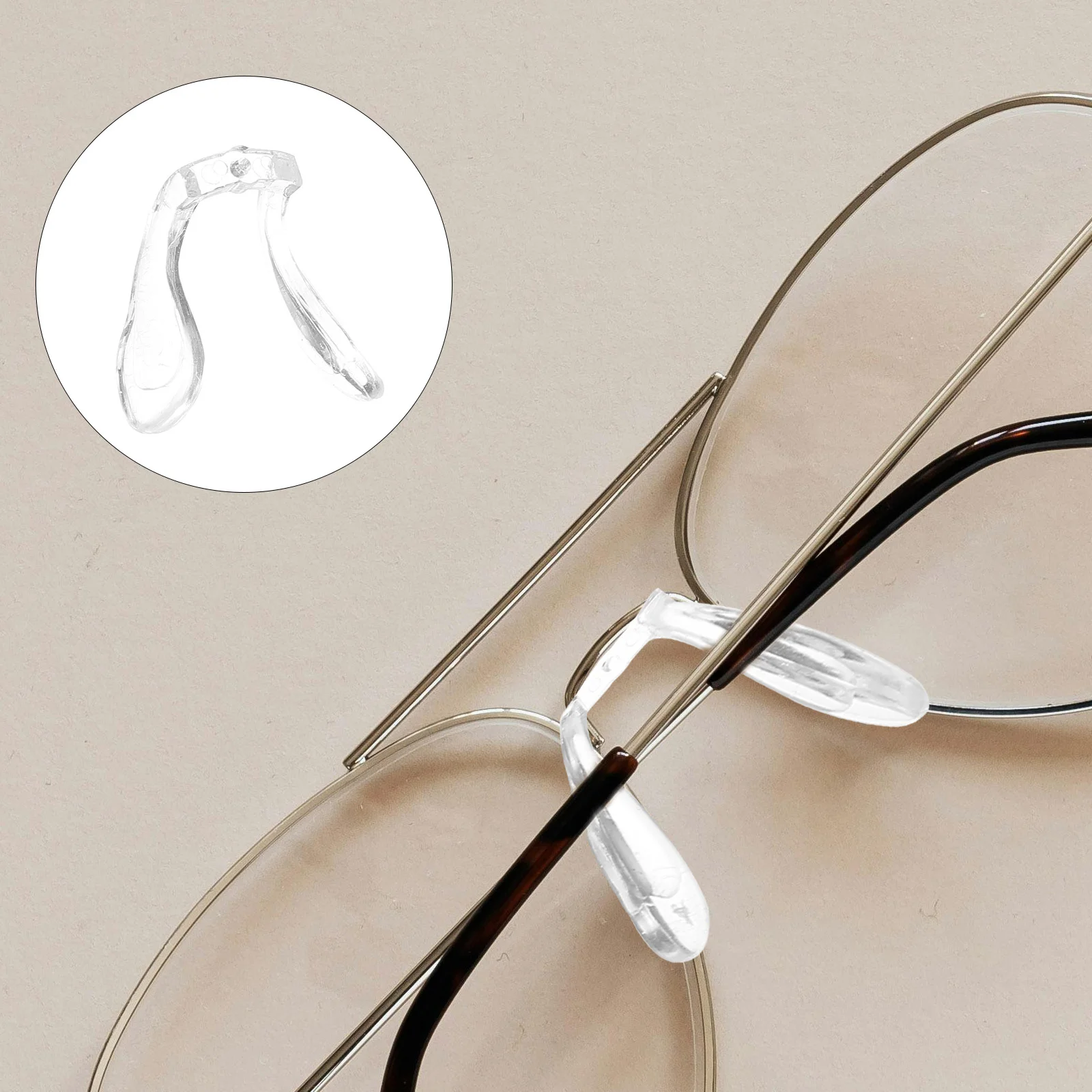 5pcs Children Saddle Nose Pads Silicone Single Hole Clear Glasses Replacement Non Soft Fit Various Frames Eyewear
5pcs Children Saddle Nose Pads Silicone Single Hole Clear Glasses Replacement Non Soft Fit Various Frames Eyewear