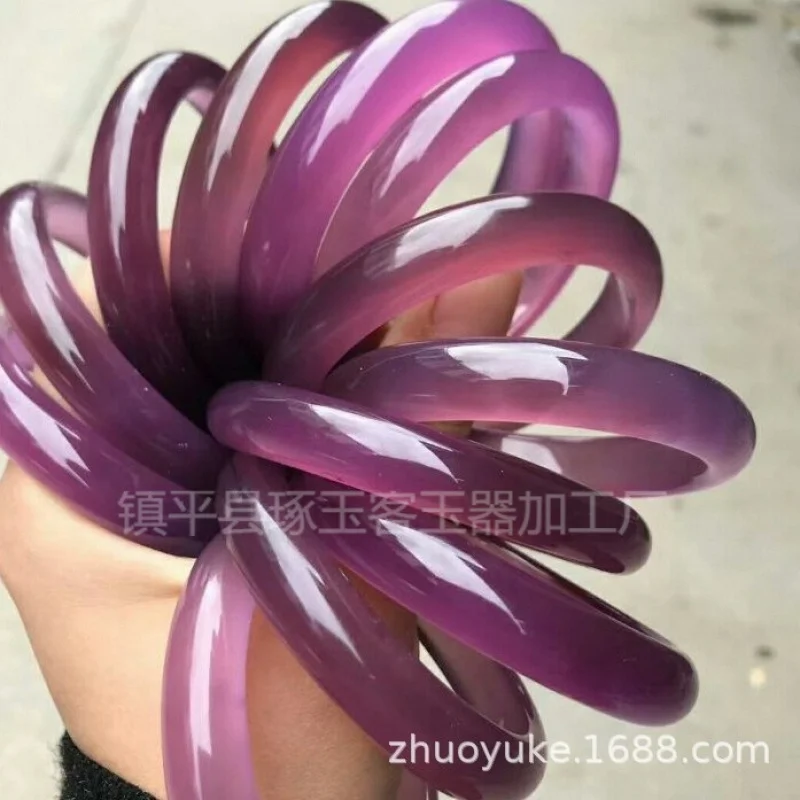 Jade bracelet manufacturer wholesale imperial purple chalcedony bracelets, agate bracelets, chalcedony violet bracelets, live st
Jade bracelet manufacturer wholesale imperial purple chalcedony bracelets, agate bracelets, chalcedony violet bracelets, live st