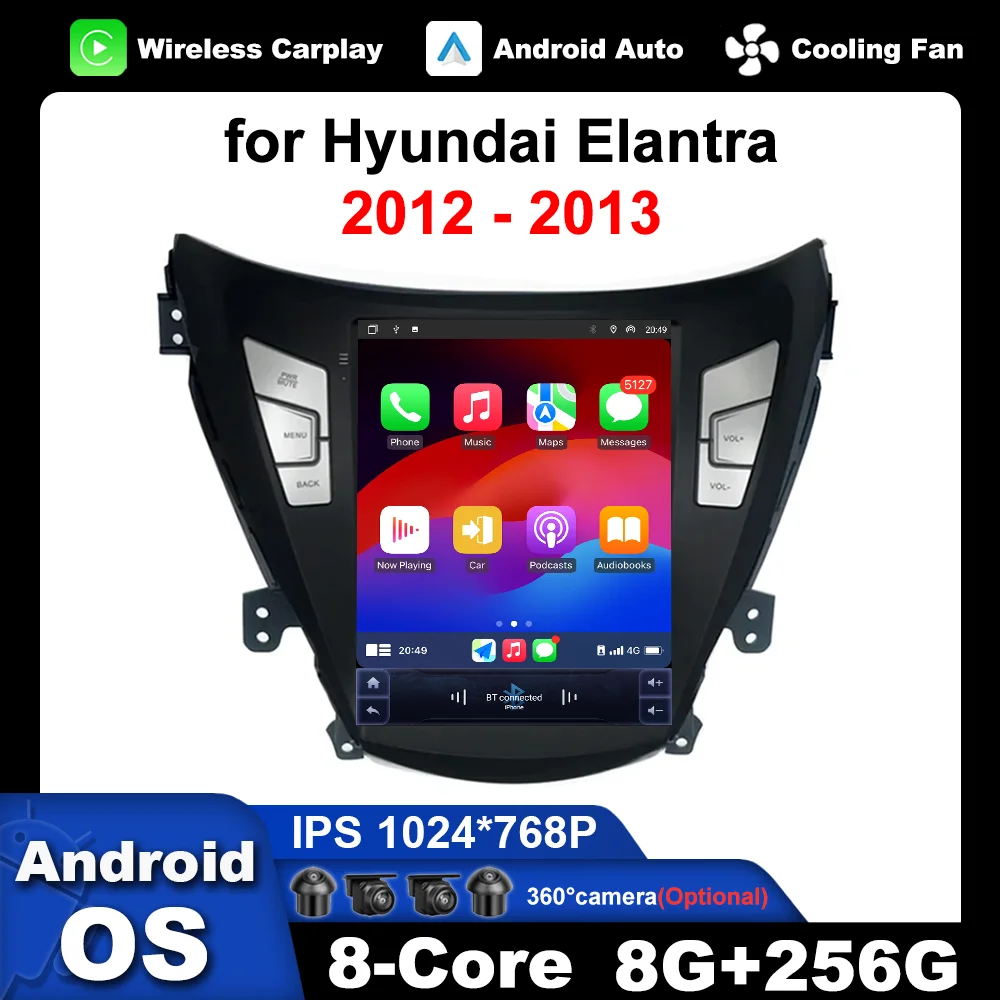 4G+WiFi DSP Stereo IPS Touch Screen For Hyundai Elantra 2012 - 2013 GPS Navi Car Radio Multimedia Player Android System 9.7 inch
4G+WiFi DSP Stereo IPS Touch Screen For Hyundai Elantra 2012 - 2013 GPS Navi Car Radio Multimedia Player Android System 9.7 inch