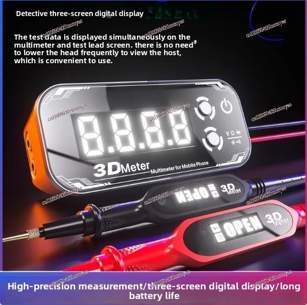 2025 hot sale Bestseller Intelligent multimeter pen with digital display high accuracy can measure voltage
2025 hot sale Bestseller Intelligent multimeter pen with digital display high accuracy can measure voltage