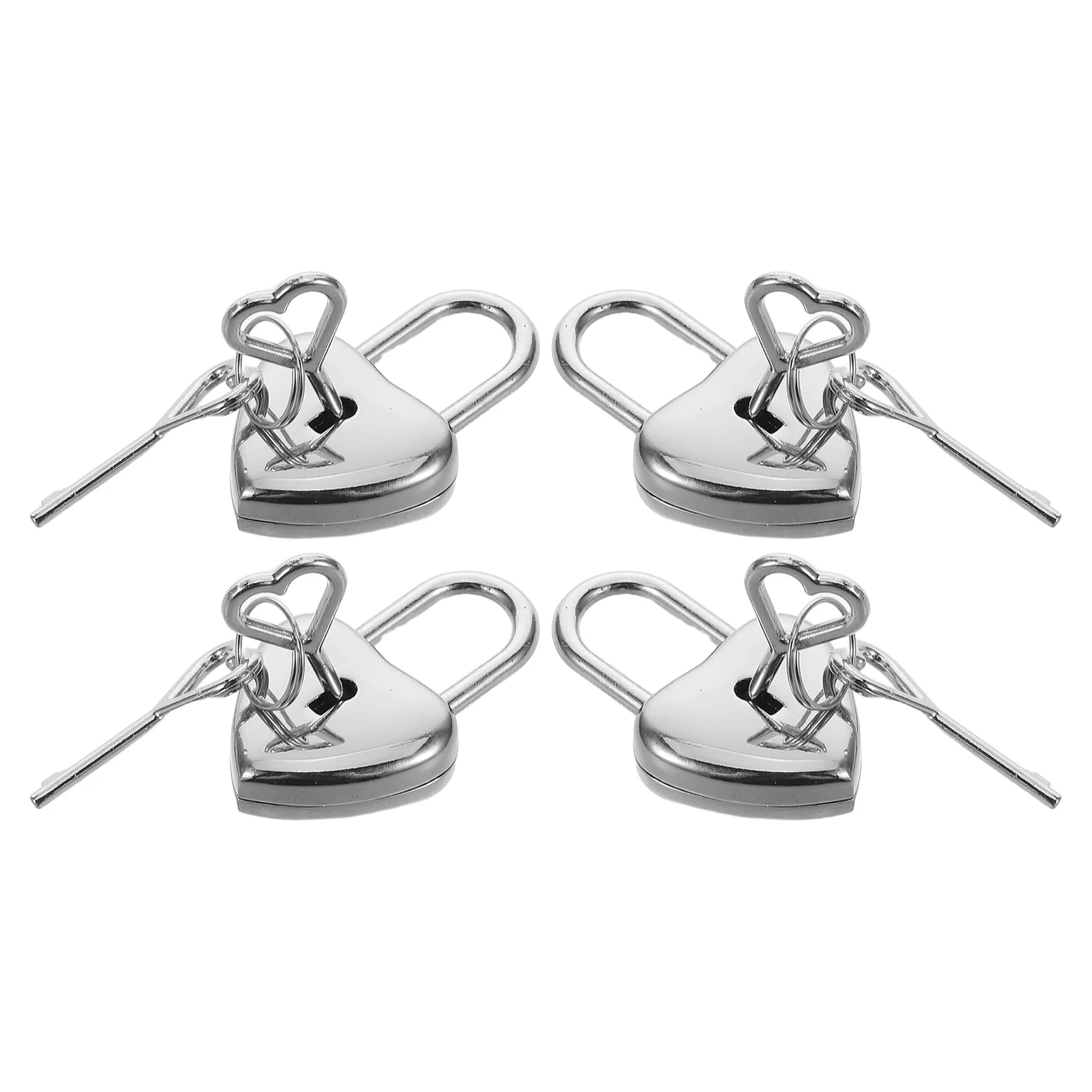 4pcs Couple Lock Heart Shaped Padlock Romantic Design Metal Key Lock Jewelry Storage Love Padlock Box Hardware
4pcs Couple Lock Heart Shaped Padlock Romantic Design Metal Key Lock Jewelry Storage Love Padlock Box Hardware