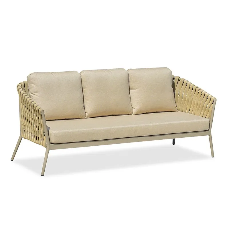 Outdoor sofa villa courtyard hotel terrace leisure webbing sofa
Outdoor sofa villa courtyard hotel terrace leisure webbing sofa