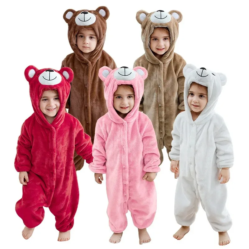 Halloween Bear Animal Cartoon Onesies Winter Flannel Toddler Infant Pajamas Hooded Sleepwear Jumpsuits Cosplay Cartoon Onesie
Halloween Bear Animal Cartoon Onesies Winter Flannel Toddler Infant Pajamas Hooded Sleepwear Jumpsuits Cosplay Cartoon Onesie