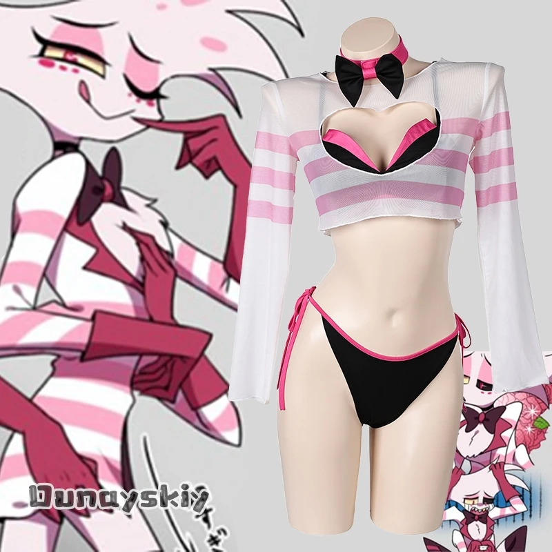 Angel Cos Dust Cosplay Cartoon 3 set Bikini Sexy Swimsuit Beach Party Swimwear Women Anime Roleplay Adult Women's Suit Role-play
Angel Cos Dust Cosplay Cartoon 3 set Bikini Sexy Swimsuit Beach Party Swimwear Women Anime Roleplay Adult Women's Suit Role-play