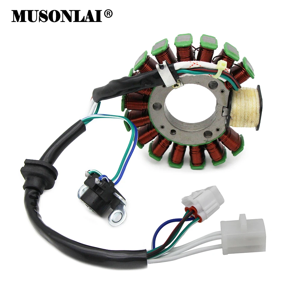 Stator Coil for Yamaha XN125 YP125 YP125E YP125R MAJESTY 125 YP150 MAJESTY 150 YP180 MAJESTY 180 DT150 5DS-H5510-00 5DS-85510-00
Stator Coil for Yamaha XN125 YP125 YP125E YP125R MAJESTY 125 YP150 MAJESTY 150 YP180 MAJESTY 180 DT150 5DS-H5510-00 5DS-85510-00
