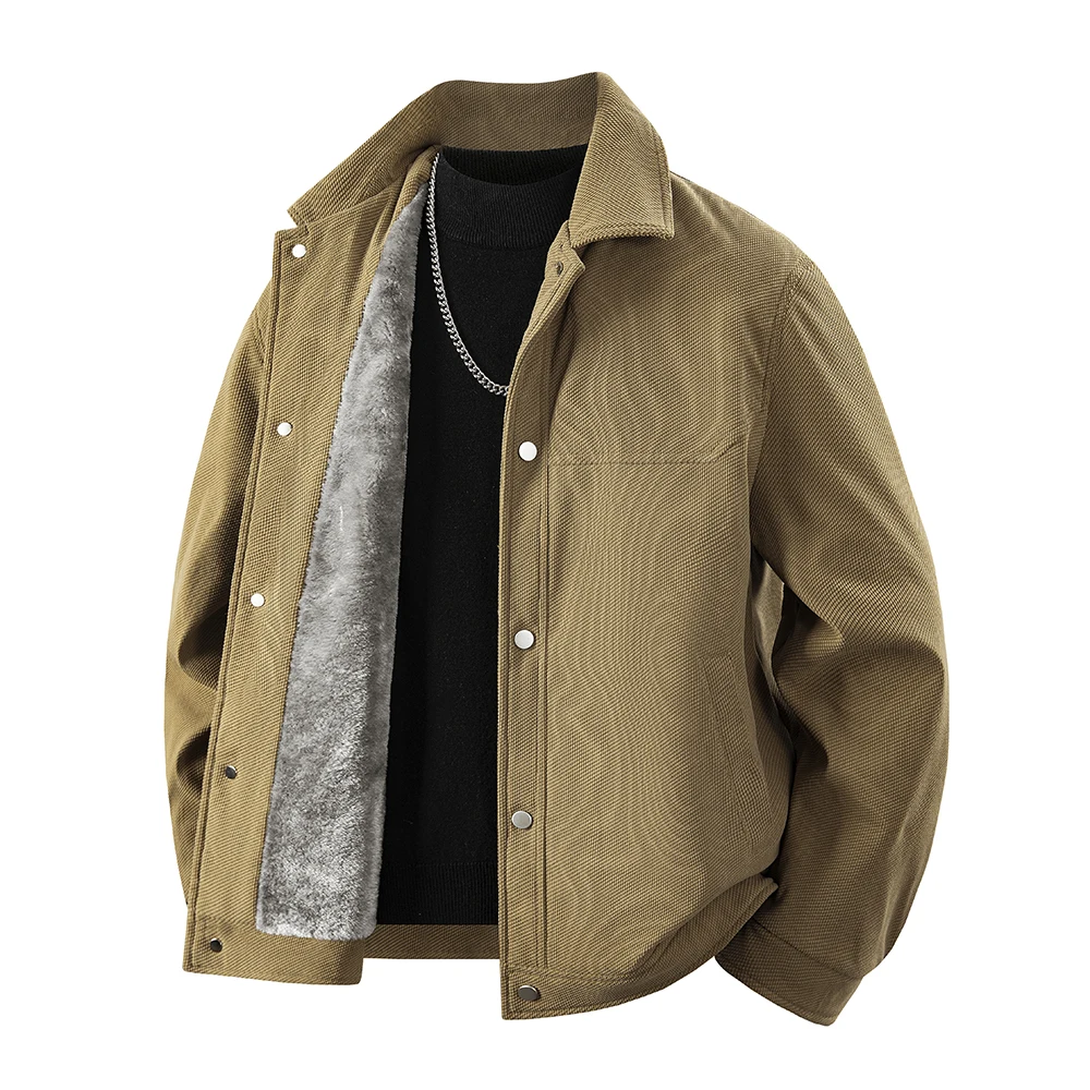 Winter Men's Fashion Casual Warm Thermal Jacket 2025 New Winter Thickened Windproof Coat Cargo Jackets Retro Upper Outer Garment
Winter Men's Fashion Casual Warm Thermal Jacket 2025 New Winter Thickened Windproof Coat Cargo Jackets Retro Upper Outer Garment