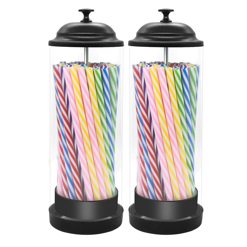 FYBL-Acrylic Plastic Drinking Straws Dispenser 2 Pack- For Standard Size Straw Holder Included
FYBL-Acrylic Plastic Drinking Straws Dispenser 2 Pack- For Standard Size Straw Holder Included