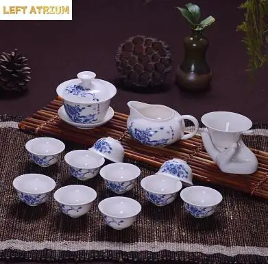 14 Pcs Portable Travel Tea Set Chinese Ceramic Bone China Gaiwan Teacup Porcelain Tea Cup Kung Fu Teapot Set for Tea Lovers
14 Pcs Portable Travel Tea Set Chinese Ceramic Bone China Gaiwan Teacup Porcelain Tea Cup Kung Fu Teapot Set for Tea Lovers
