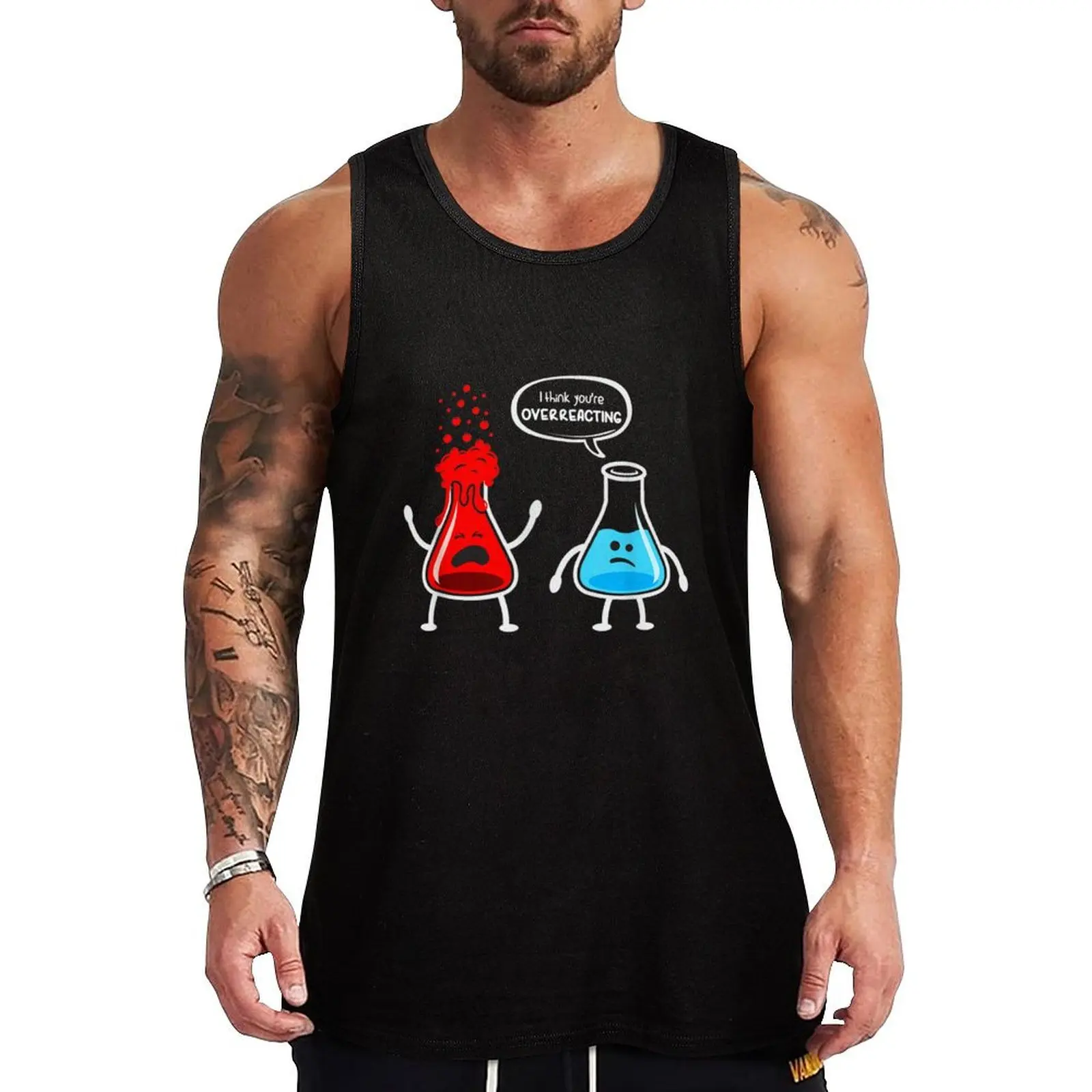 I think you are overreacting - Funny Nerd Chemistry Tank Top summer Men's tops bodybuilding t shirt sleeveless shirts
I think you are overreacting - Funny Nerd Chemistry Tank Top summer Men's tops bodybuilding t shirt sleeveless shirts