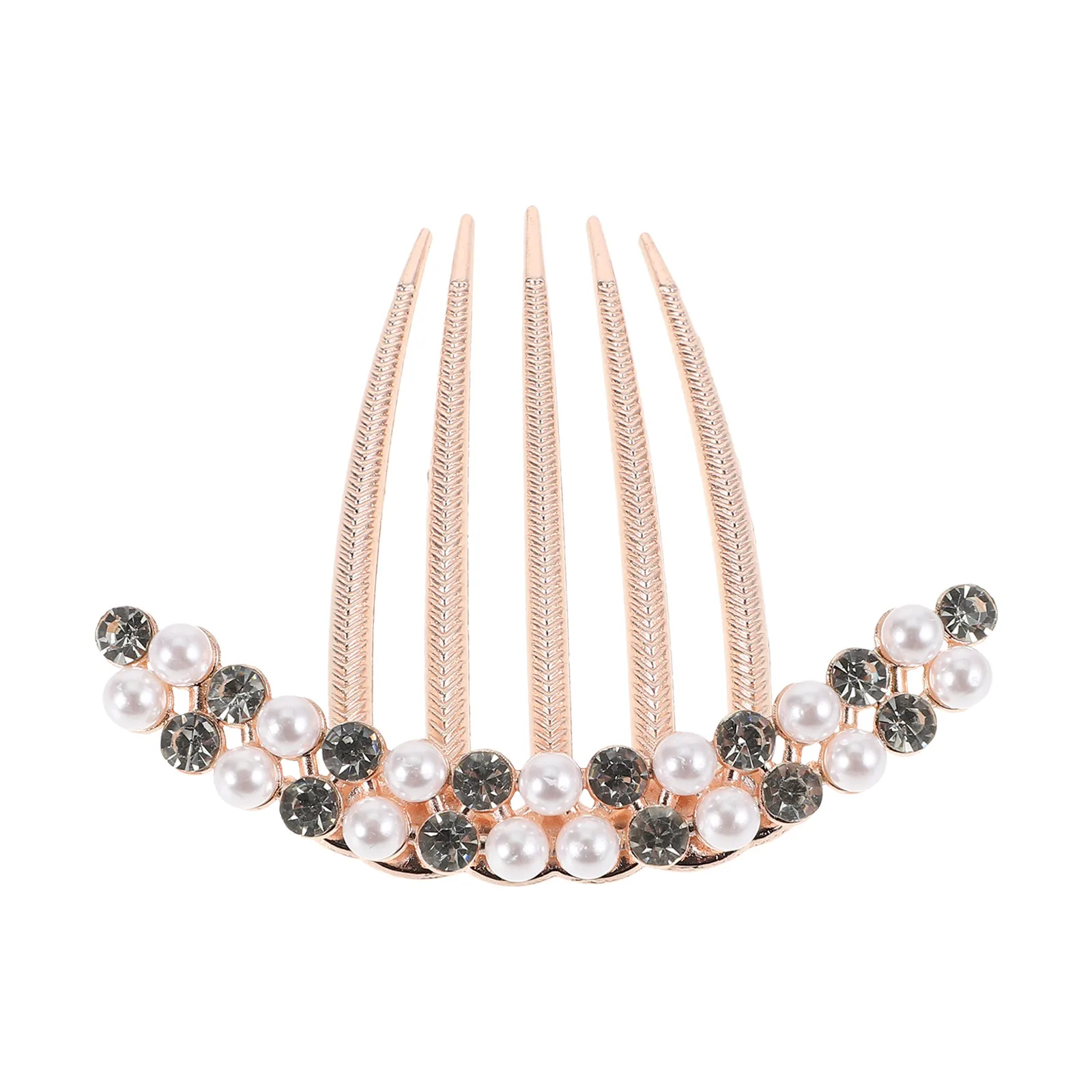 Pearl Rhinestone Hairpin Elegant Vintage Floral Design Shimmering Silver Decorative Hair Comb Wedding Bridal for Women
Pearl Rhinestone Hairpin Elegant Vintage Floral Design Shimmering Silver Decorative Hair Comb Wedding Bridal for Women