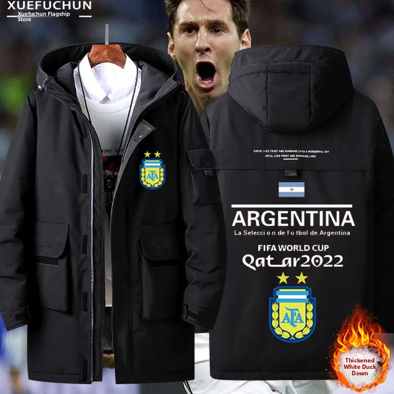 Thiened down Jaet 2024, Катар Футбольная чашка T Mi 0, номер, мужская хлопковая куртка, молодежная модная теплая верхняя одежда, пальто
Thiened down Jaet 2024, Катар Футбольная чашка T Mi 0, номер, мужская хлопковая куртка, молодежная модная теплая верхняя одежда, пальто