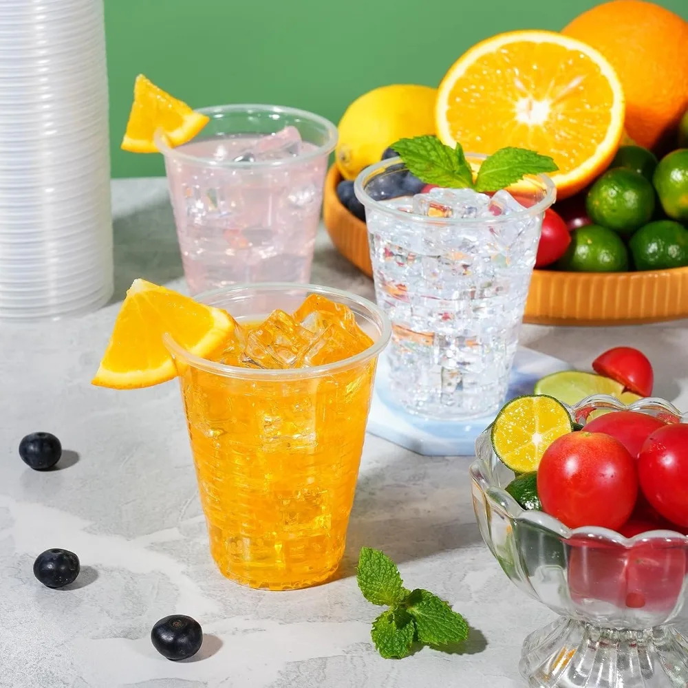 Прозрачные одноразовые пластиковые стаканчики, оптовая упаковка 9 унций для вечеринки, пикника, барбекю, свадьбы, путешествий, чашки для горячего и холодного питья
Прозрачные одноразовые пластиковые стаканчики, оптовая упаковка 9 унций для вечеринки, пикника, барбекю, свадьбы, путешествий, чашки для горячего и холодного питья