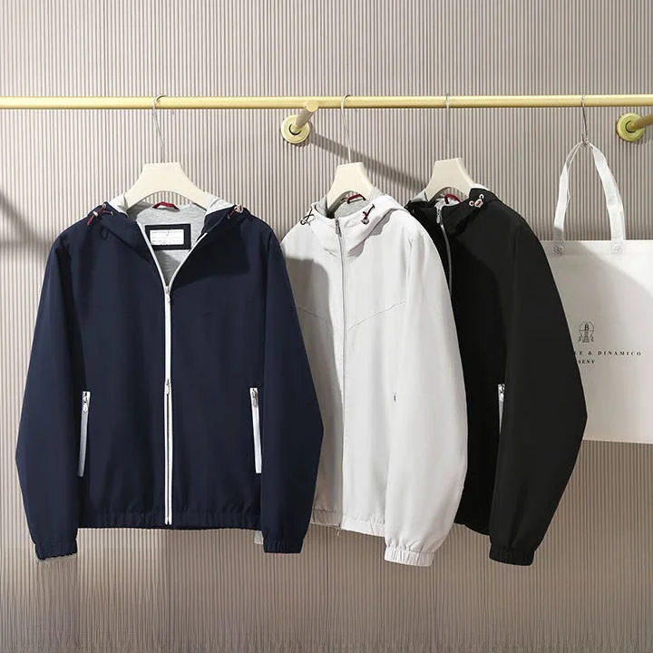 Outdoor Functional Spring Men's Hooded Jacket Wool Lyocell Blend Windproof Casual Style Zipper Closure Long Sleeve
Outdoor Functional Spring Men's Hooded Jacket Wool Lyocell Blend Windproof Casual Style Zipper Closure Long Sleeve