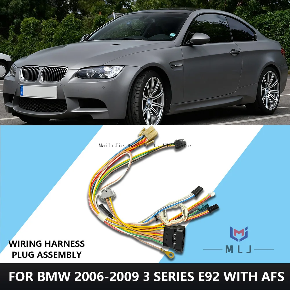 Новый внутренний жгут проводов фары с разъемом для BMW 3 серии E92 E93 325I 330I 335 (2006-2009), жгут проводов фары AFS
Новый внутренний жгут проводов фары с разъемом для BMW 3 серии E92 E93 325I 330I 335 (2006-2009), жгут проводов фары AFS