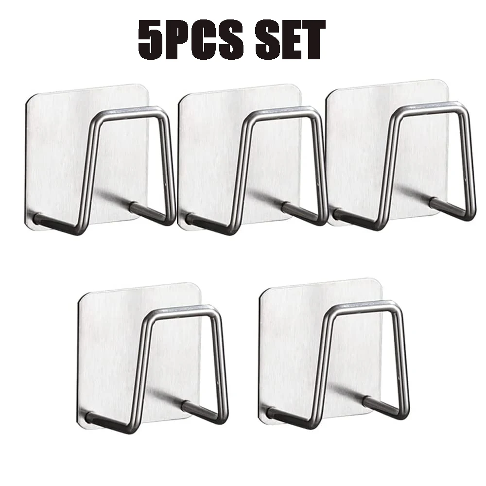 Kitchen Stainless Steel Sink Sponges Holder Self Adhesive Drain Drying Rack Kitchen Wall Hooks Accessories Storage Organizer
Kitchen Stainless Steel Sink Sponges Holder Self Adhesive Drain Drying Rack Kitchen Wall Hooks Accessories Storage Organizer