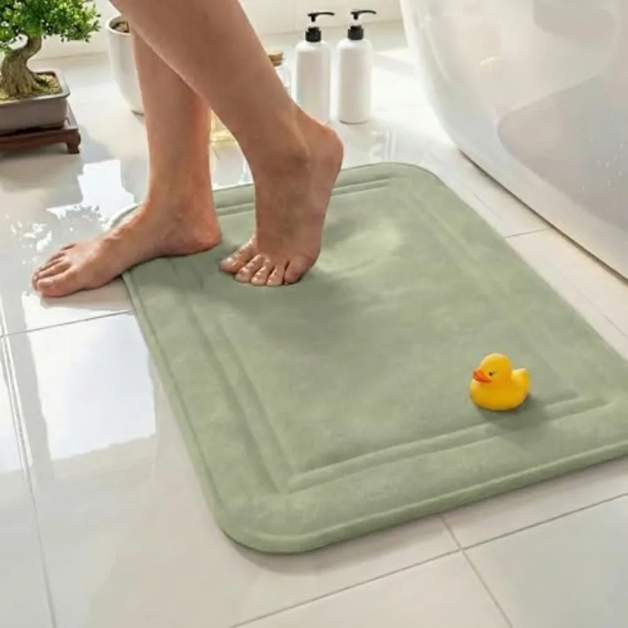 Memory Foam Bath Mat, Non Slip, Mache Washable, Quick Dry and Absorbent Rugs, Bath Mats for Bathroom Floor, Tub and Shower, Bat
Memory Foam Bath Mat, Non Slip, Mache Washable, Quick Dry and Absorbent Rugs, Bath Mats for Bathroom Floor, Tub and Shower, Bat