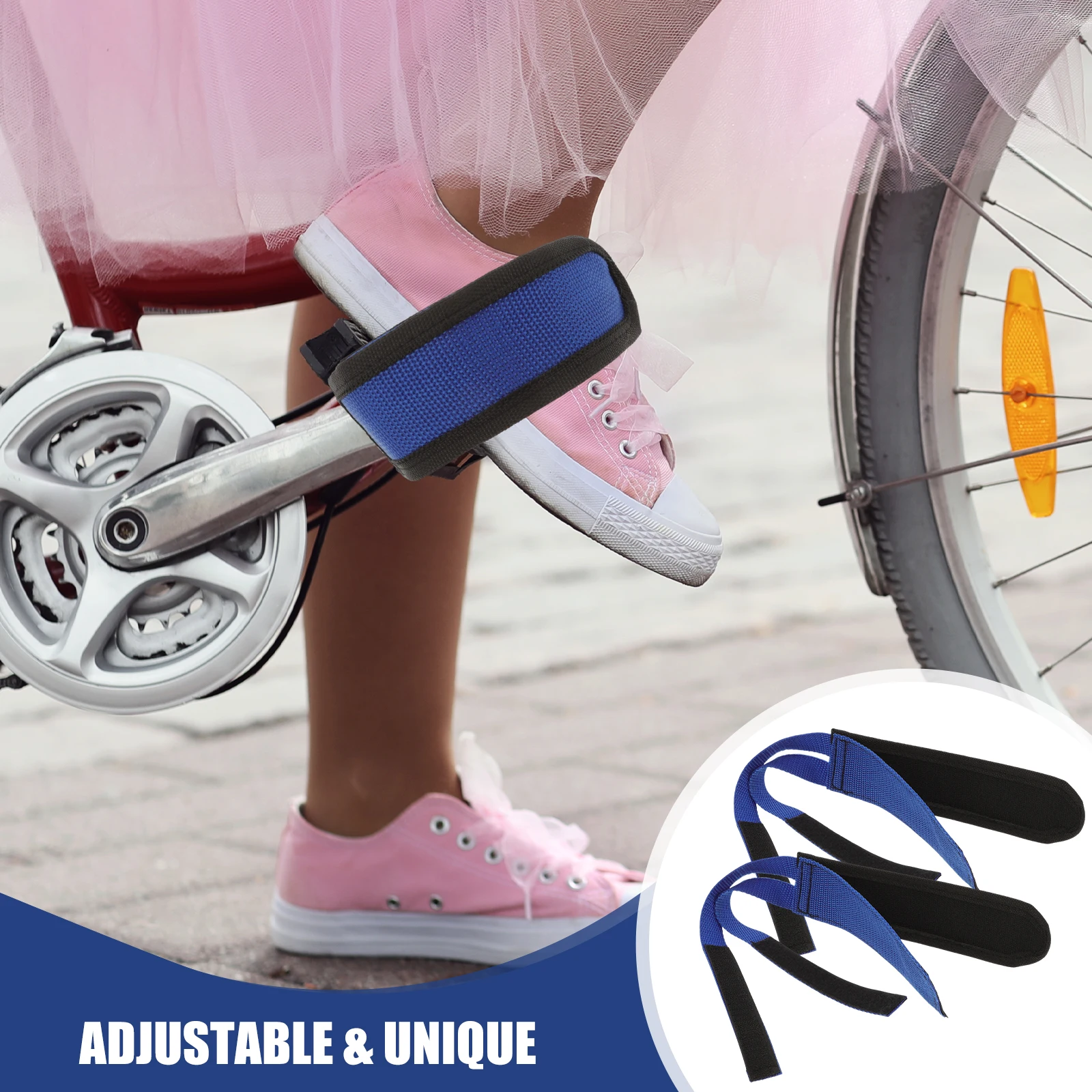 2Pcs Durable Bike Toe Straps Adjustable Pedal Belts for Cycling and Fitness Training Bike Pedal Straps Cycling Fix Bands 
2Pcs Durable Bike Toe Straps Adjustable Pedal Belts for Cycling and Fitness Training Bike Pedal Straps Cycling Fix Bands