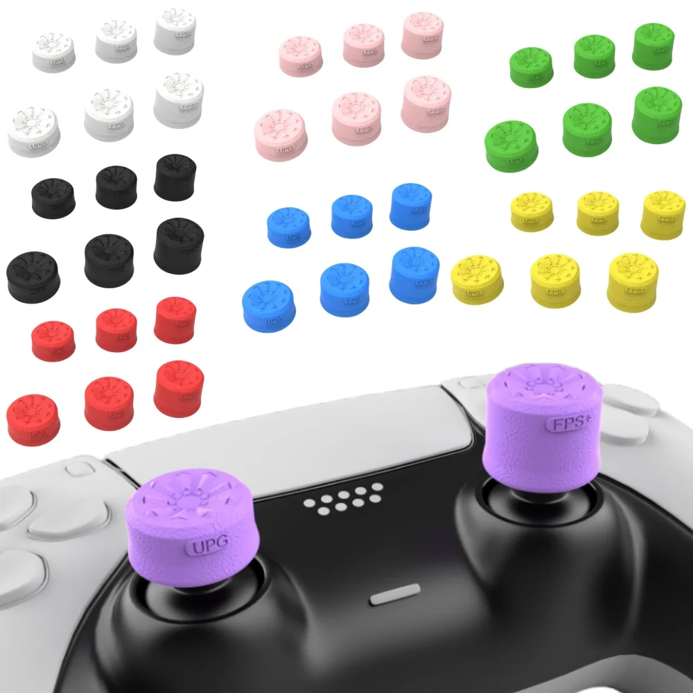 6pcs Kit Silicone ThumbStick Grip Cap For PlayStation 5 PS5 XBOX Series X/S NS SwitchPro Gamepad Joystick Thumb grip Caps Cover
6pcs Kit Silicone ThumbStick Grip Cap For PlayStation 5 PS5 XBOX Series X/S NS SwitchPro Gamepad Joystick Thumb grip Caps Cover