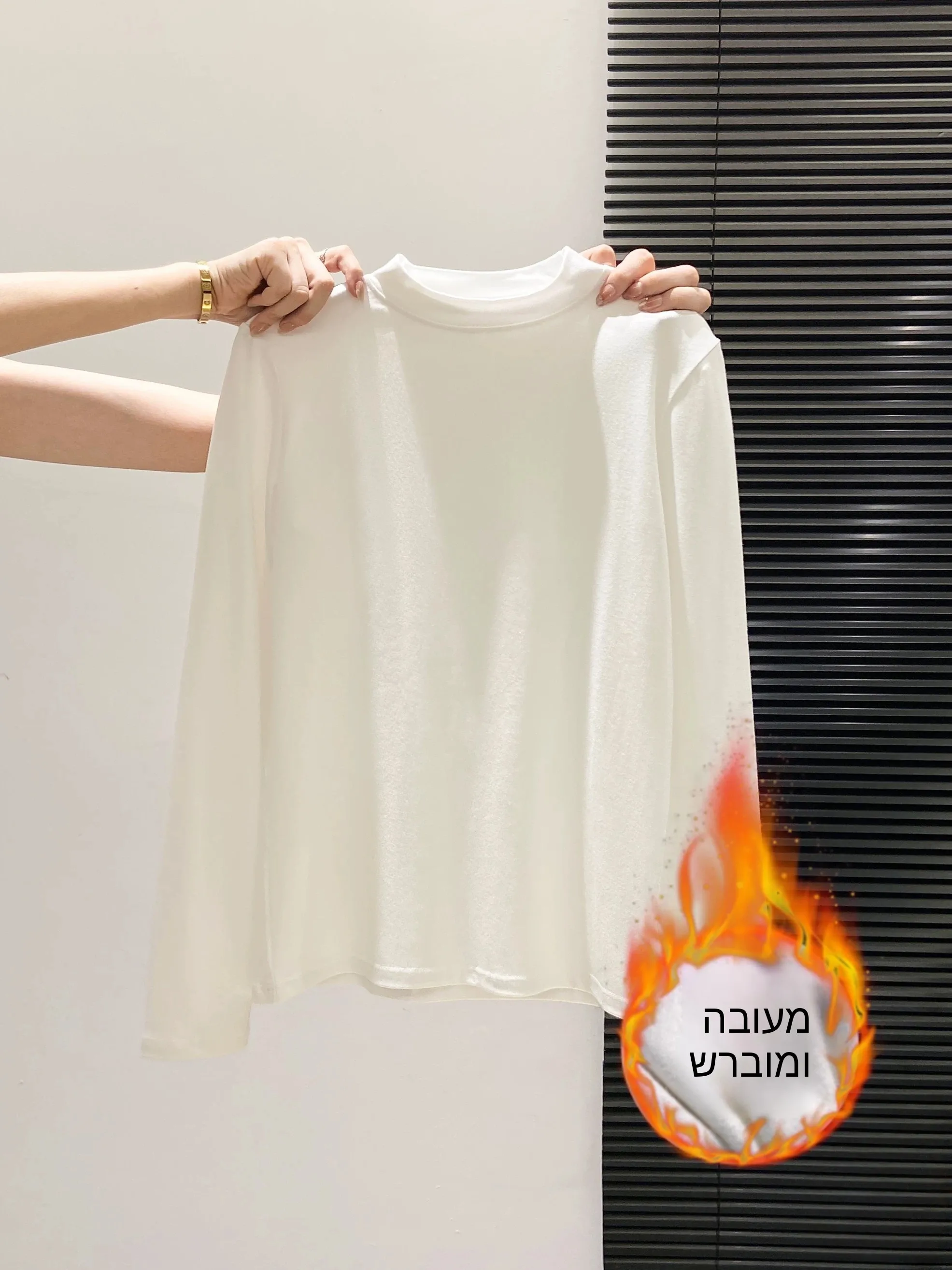 Autumn Winter plus Size Stand Collar Warm Long Sleeve T Shirt Women Versatile Inner Wear Thin Fleece Brushed Base Shirt Slim ...
Autumn Winter plus Size Stand Collar Warm Long Sleeve T Shirt Women Versatile Inner Wear Thin Fleece Brushed Base Shirt Slim ...