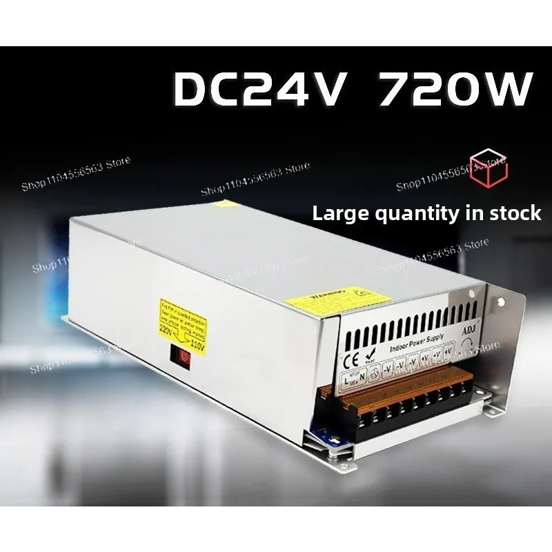 Switch Power Supply 24V 720W AC220V to DC24V LED Driver Transformer
Switch Power Supply 24V 720W AC220V to DC24V LED Driver Transformer