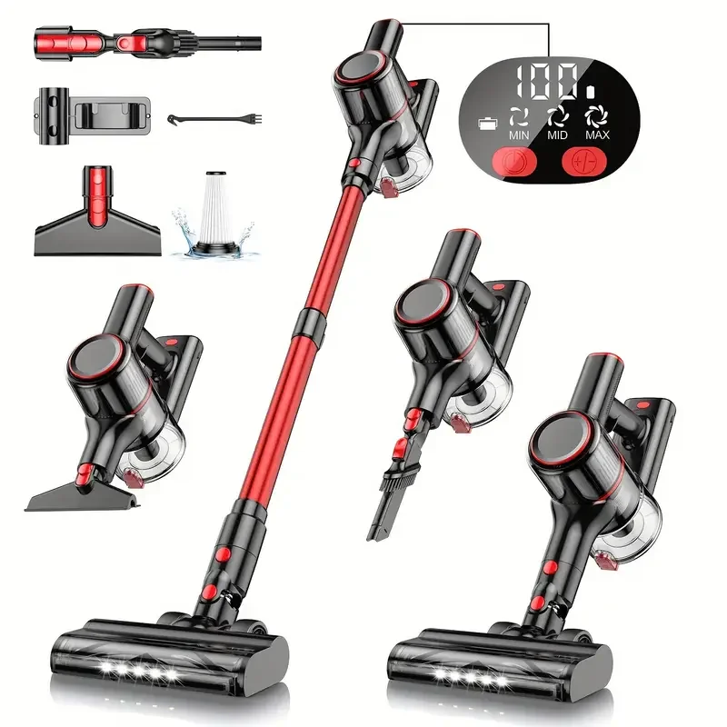 US Local Stock Fast Delivery Cordless Vacuum Cleaner for Household Hotels Deep Cleaning Wireless Stick Vaccum Dry Battery Car US
US Local Stock Fast Delivery Cordless Vacuum Cleaner for Household Hotels Deep Cleaning Wireless Stick Vaccum Dry Battery Car US