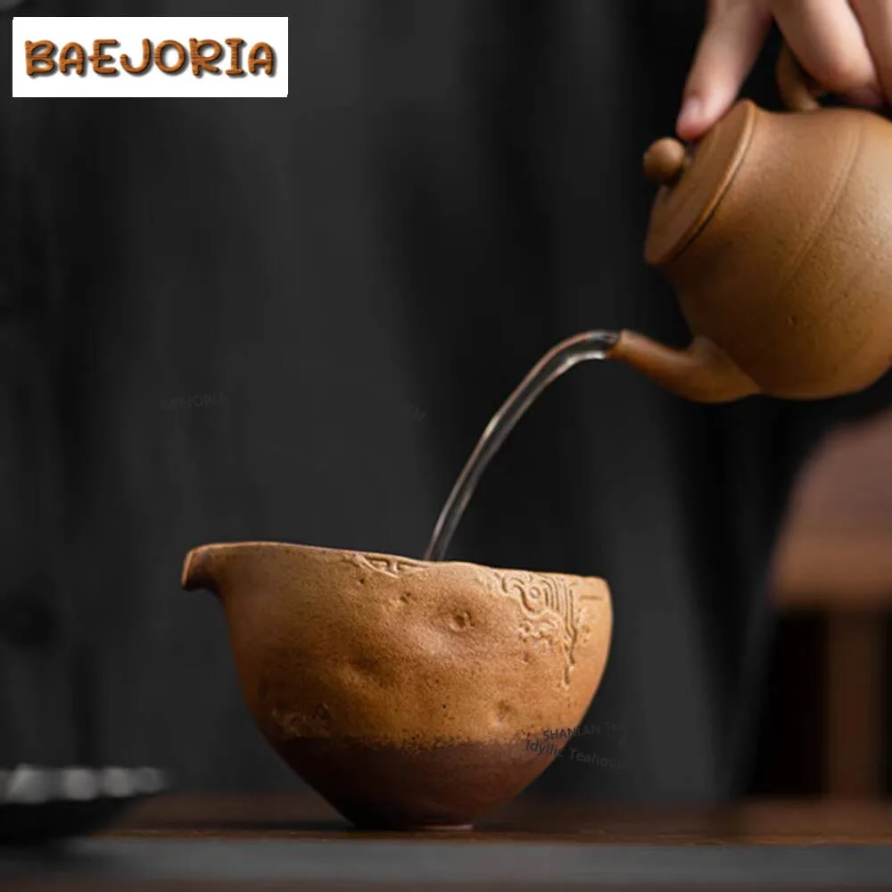 Sauce Glazed Old Rock Mud Rough Pottery Tea Pitcher Boutique Divide Tea Cha Hai Household Justice Cup Tea Ceremony Gift Supplies
Sauce Glazed Old Rock Mud Rough Pottery Tea Pitcher Boutique Divide Tea Cha Hai Household Justice Cup Tea Ceremony Gift Supplies