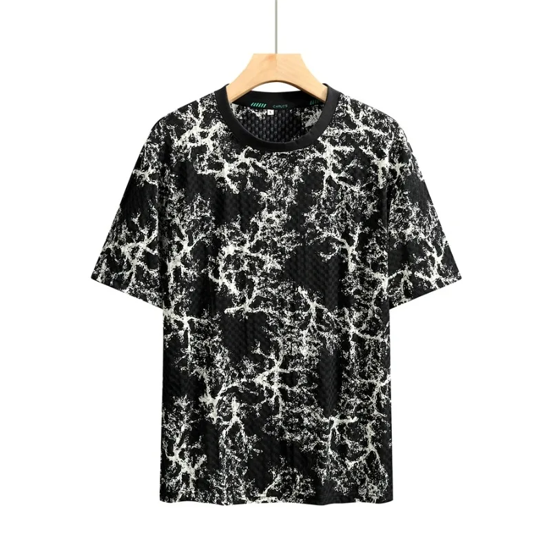 Men's T-shirt Summer Harajuku Short Sleeved Cotton Printed Hip Hop Street Clothing Men's Loose Large Short Sleeved
Men's T-shirt Summer Harajuku Short Sleeved Cotton Printed Hip Hop Street Clothing Men's Loose Large Short Sleeved