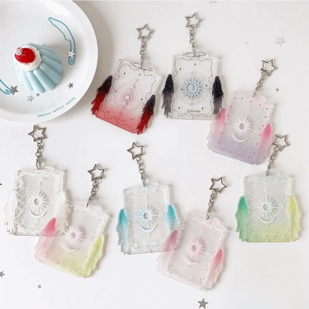 INS Style 3 Inch Card Holder Colorful Clear Acrylic Kpop Photocards Holder Angel Wings Card Sleeve
INS Style 3 Inch Card Holder Colorful Clear Acrylic Kpop Photocards Holder Angel Wings Card Sleeve