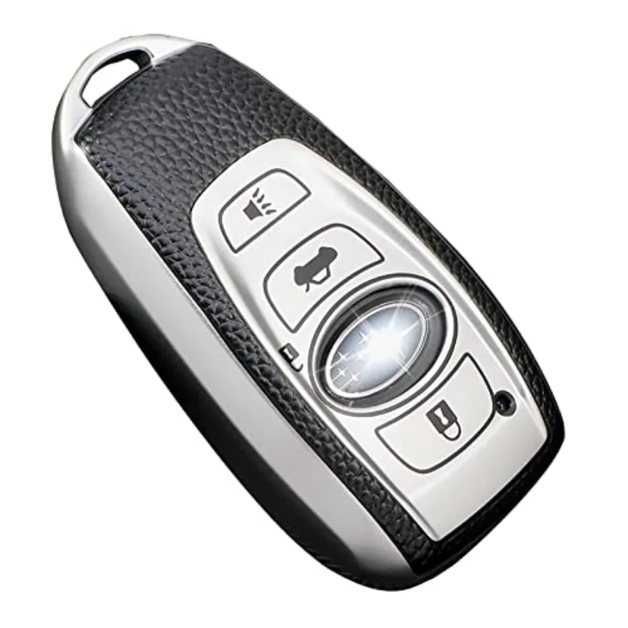 Subaru Key Fob Cover, Premium Soft TPU Leather Full Cover Protection Case for Subaru Forester Outback BRZ Legacy CrossTrek Smar
Subaru Key Fob Cover, Premium Soft TPU Leather Full Cover Protection Case for Subaru Forester Outback BRZ Legacy CrossTrek Smar
