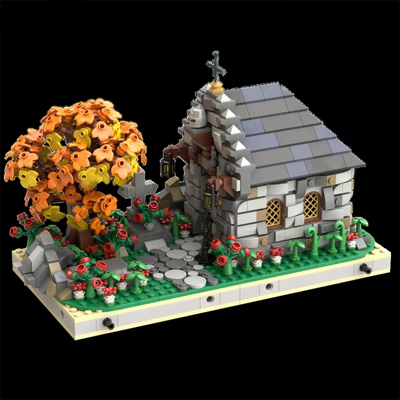 1281pcs MOC Medieval Small Cemetery Tomb Castle Model Building Blocks Construction Toys Christmas Gifts Education Brick Kids
1281pcs MOC Medieval Small Cemetery Tomb Castle Model Building Blocks Construction Toys Christmas Gifts Education Brick Kids