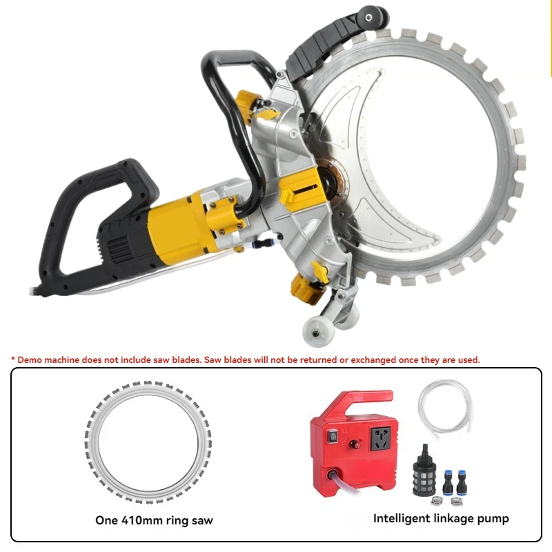 High Frequency Brushless Ring Saw Wall Cutting Machine 400mm Stone Cutting Saw 2580rpm Concrete Cutting Machine
High Frequency Brushless Ring Saw Wall Cutting Machine 400mm Stone Cutting Saw 2580rpm Concrete Cutting Machine