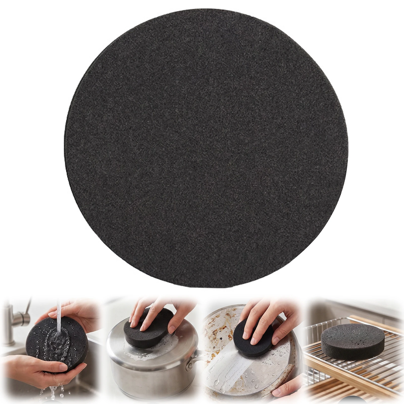 1/3pcs Multi-Purpose Sponges Kitchen by Scrub-it Non-Scratch Stainless Steel Rust Scouring Pad for Cleaning Reusable Dish Sponge
1/3pcs Multi-Purpose Sponges Kitchen by Scrub-it Non-Scratch Stainless Steel Rust Scouring Pad for Cleaning Reusable Dish Sponge