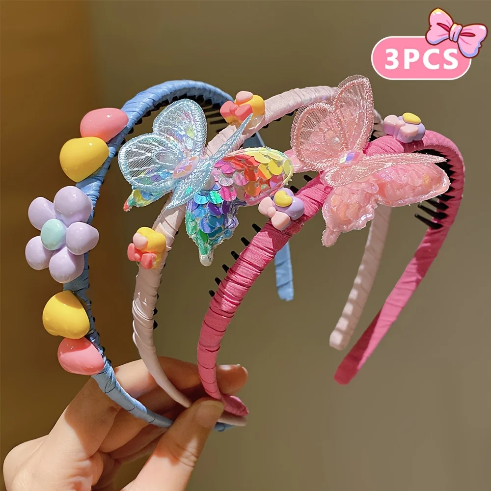 3pcs Korean Style Butterfly Hair Hoops, Non-Slip Hair Accessories for Hair Control and Flyaway Taming
3pcs Korean Style Butterfly Hair Hoops, Non-Slip Hair Accessories for Hair Control and Flyaway Taming
