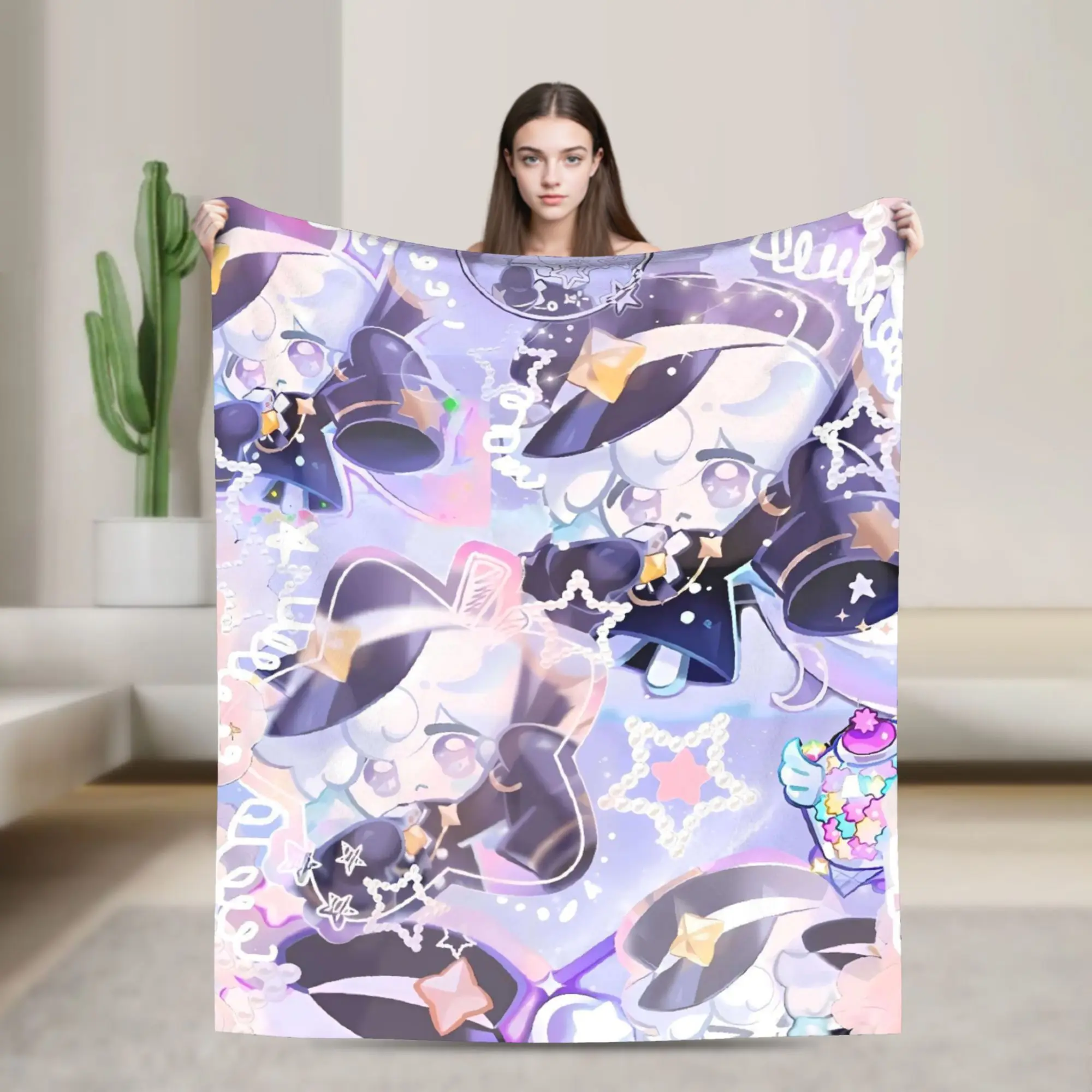 Super Warm Blanket Camping Cookie Run Kingdom Game Throw Blanket Flannel Bedspread For Bedroom Comfortable Sofa Bed Cover
Super Warm Blanket Camping Cookie Run Kingdom Game Throw Blanket Flannel Bedspread For Bedroom Comfortable Sofa Bed Cover