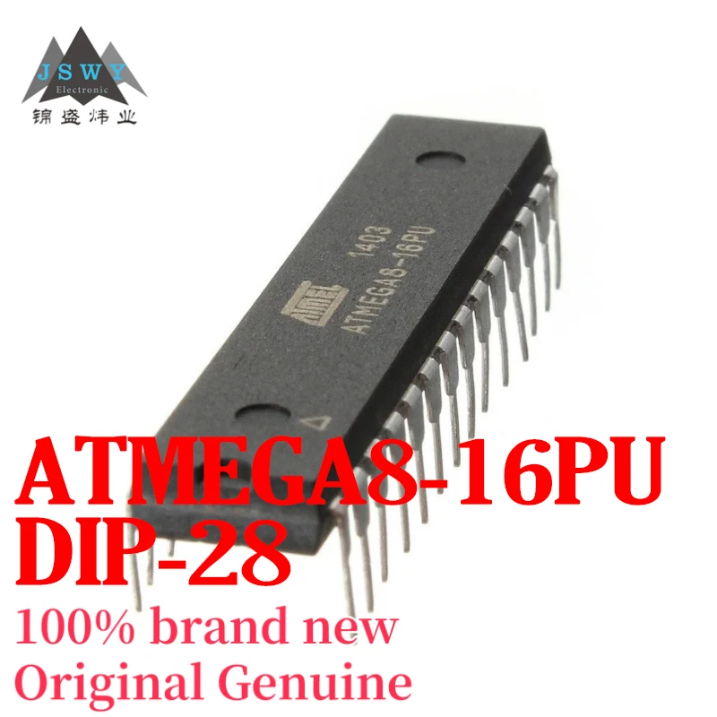(5/50 pcs) ATMEGA8-16PU ATMEGA8 DIP28 8-bit Microcontroller Chip Genuine Original Product Fast Shipping Free Shipping 
(5/50 pcs) ATMEGA8-16PU ATMEGA8 DIP28 8-bit Microcontroller Chip Genuine Original Product Fast Shipping Free Shipping