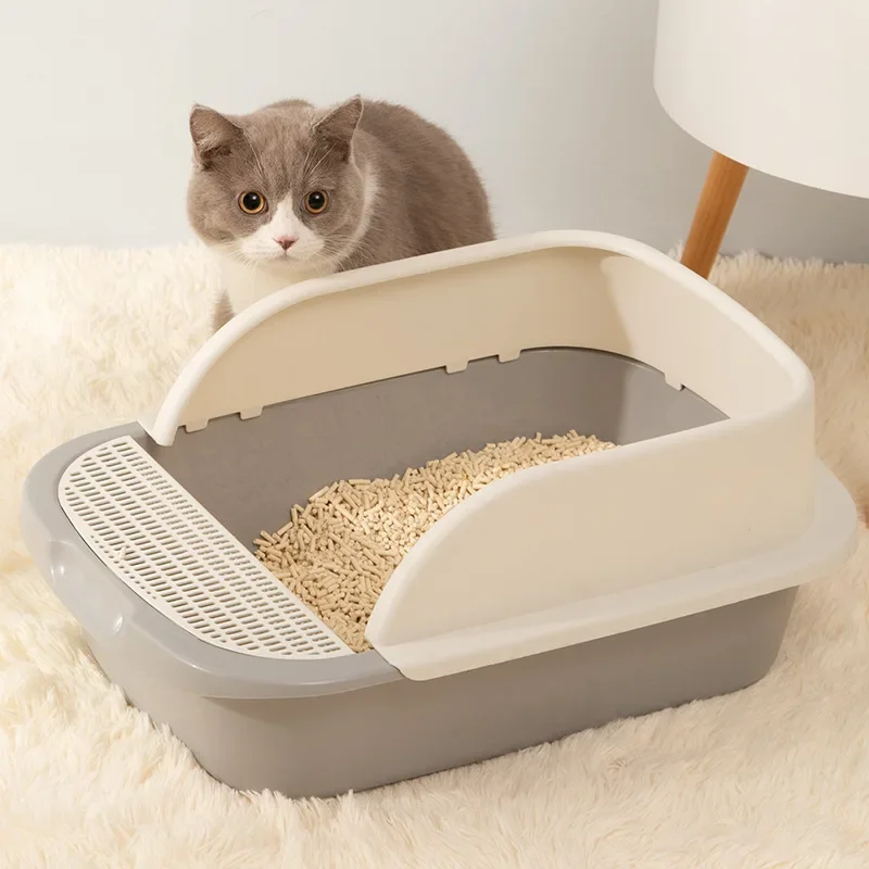 Large Capacity Sandbox for Cat Litter Box Fully Enclosed Sandbox Pet Anti Splash Toilet Spillproof Deodorant cat accessories
Large Capacity Sandbox for Cat Litter Box Fully Enclosed Sandbox Pet Anti Splash Toilet Spillproof Deodorant cat accessories