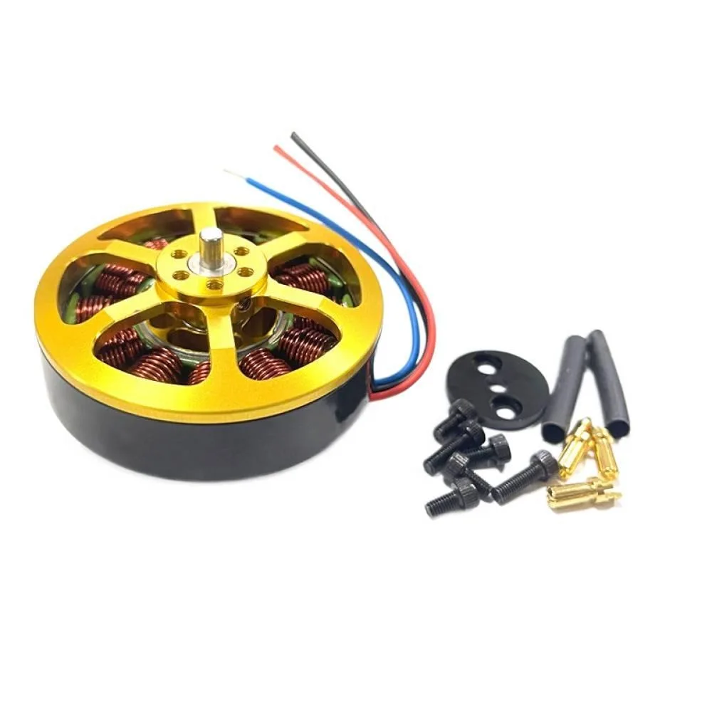 Бесщеточный двигатель 5010 с 50-мм статором, 12N14P, 280/340KV, 730W, 6S, без/с 40A ESC для радиоуправляемых моделей и мультироторных дронов для аэрофотосъемки
Бесщеточный двигатель 5010 с 50-мм статором, 12N14P, 280/340KV, 730W, 6S, без/с 40A ESC для радиоуправляемых моделей и мультироторных дронов для аэрофотосъемки