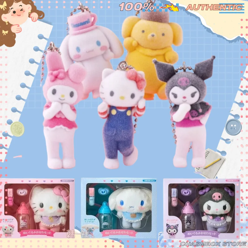 Коллекционный набор кавайных брелоков Bandai Sanrio Live Show: Hello Kitty, Cinnamoroll, подвески-флакончики для воды, куклы-бутылочки, в коробке
Коллекционный набор кавайных брелоков Bandai Sanrio Live Show: Hello Kitty, Cinnamoroll, подвески-флакончики для воды, куклы-бутылочки, в коробке