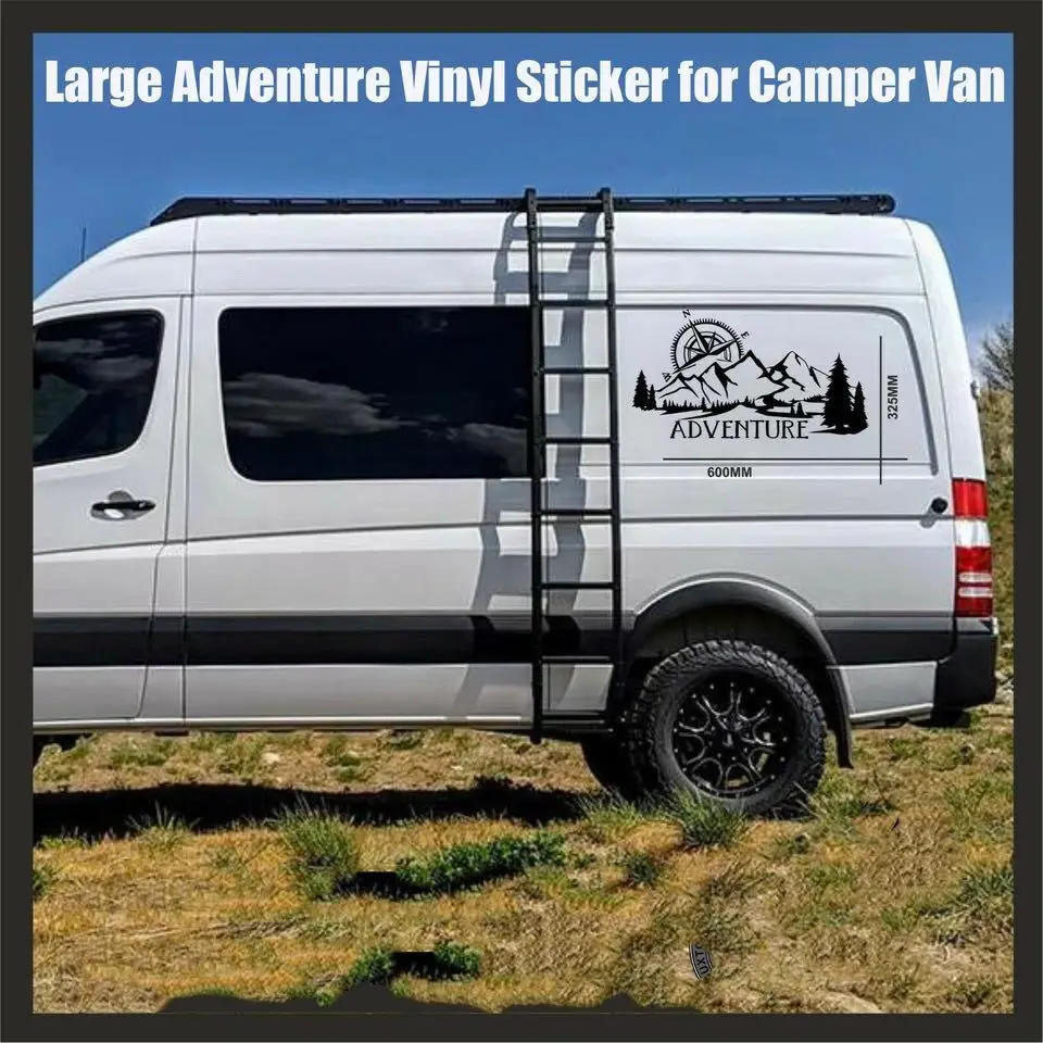 Car Large Adventure Stickers Camper Van Motorhome Decal Vinyl Sticker Mountain Compass Wall Car Accessories
Car Large Adventure Stickers Camper Van Motorhome Decal Vinyl Sticker Mountain Compass Wall Car Accessories
