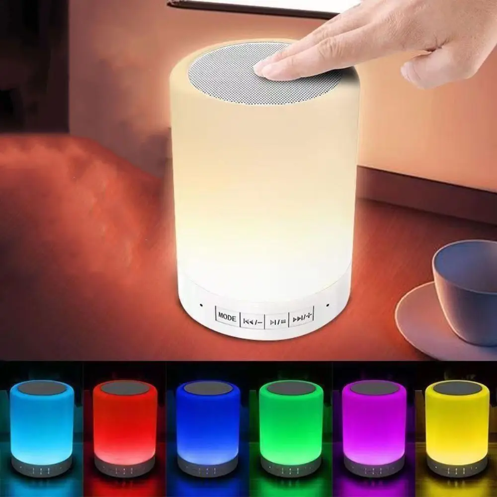 Desktop Ornament USB Charging Bluetooth Speaker Creative Portable Touch Pat Light Multifunctional Table Lamp Desk
Desktop Ornament USB Charging Bluetooth Speaker Creative Portable Touch Pat Light Multifunctional Table Lamp Desk