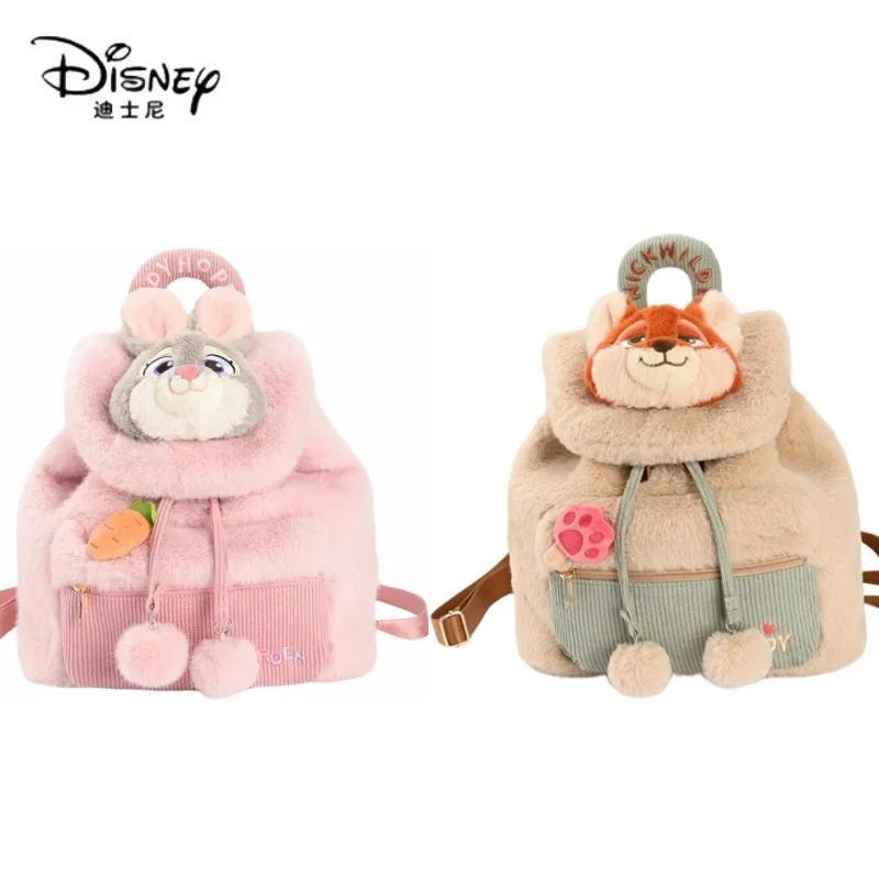 Potdemiel Disney Genuine Judith Nick Winter Language Plush Bag Cute Fashion Versatile Large Capacity Backpack Girl'S Backpack
Potdemiel Disney Genuine Judith Nick Winter Language Plush Bag Cute Fashion Versatile Large Capacity Backpack Girl'S Backpack