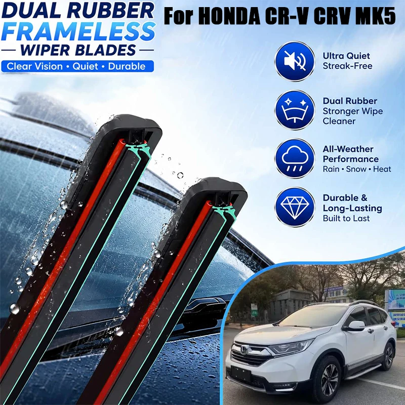For Honda CR-V CRV MK5 2017-2020 Front Rear Wiper Blades Brushes J U Hook Cutter Accessories 2017 2018 2019 2020
For Honda CR-V CRV MK5 2017-2020 Front Rear Wiper Blades Brushes J U Hook Cutter Accessories 2017 2018 2019 2020